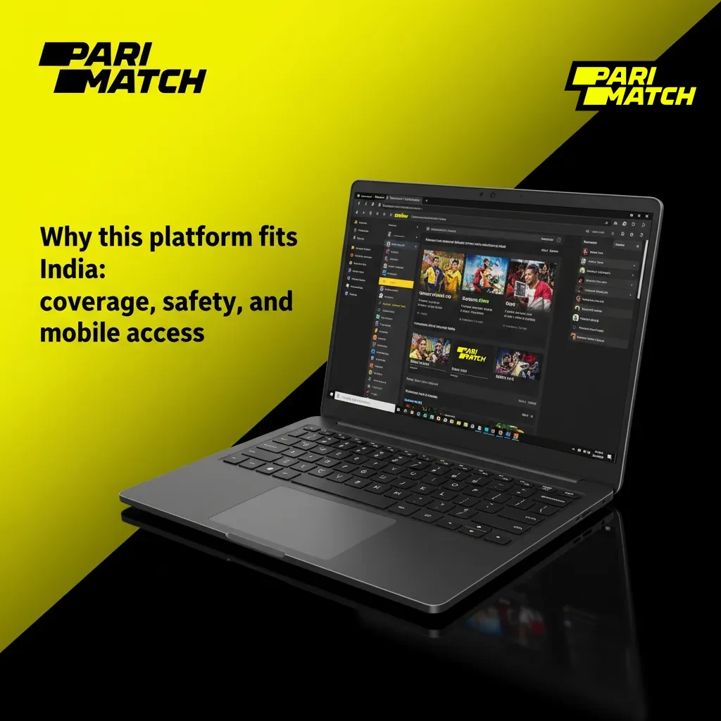 India-ready platform: IPL to eSports coverage, live odds, KYC & 2FA, Android/iOS apps, UPI & NetBanking, fast payouts.